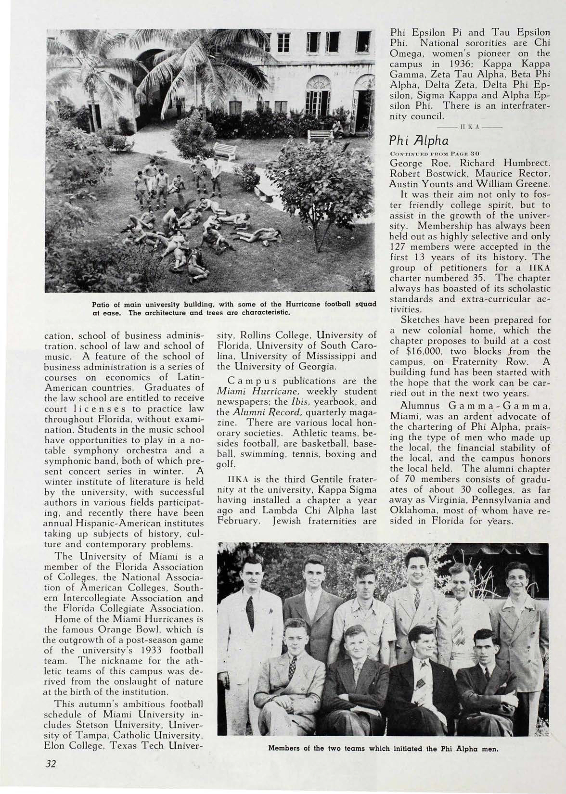 Story Of Phi Alpha, Continued